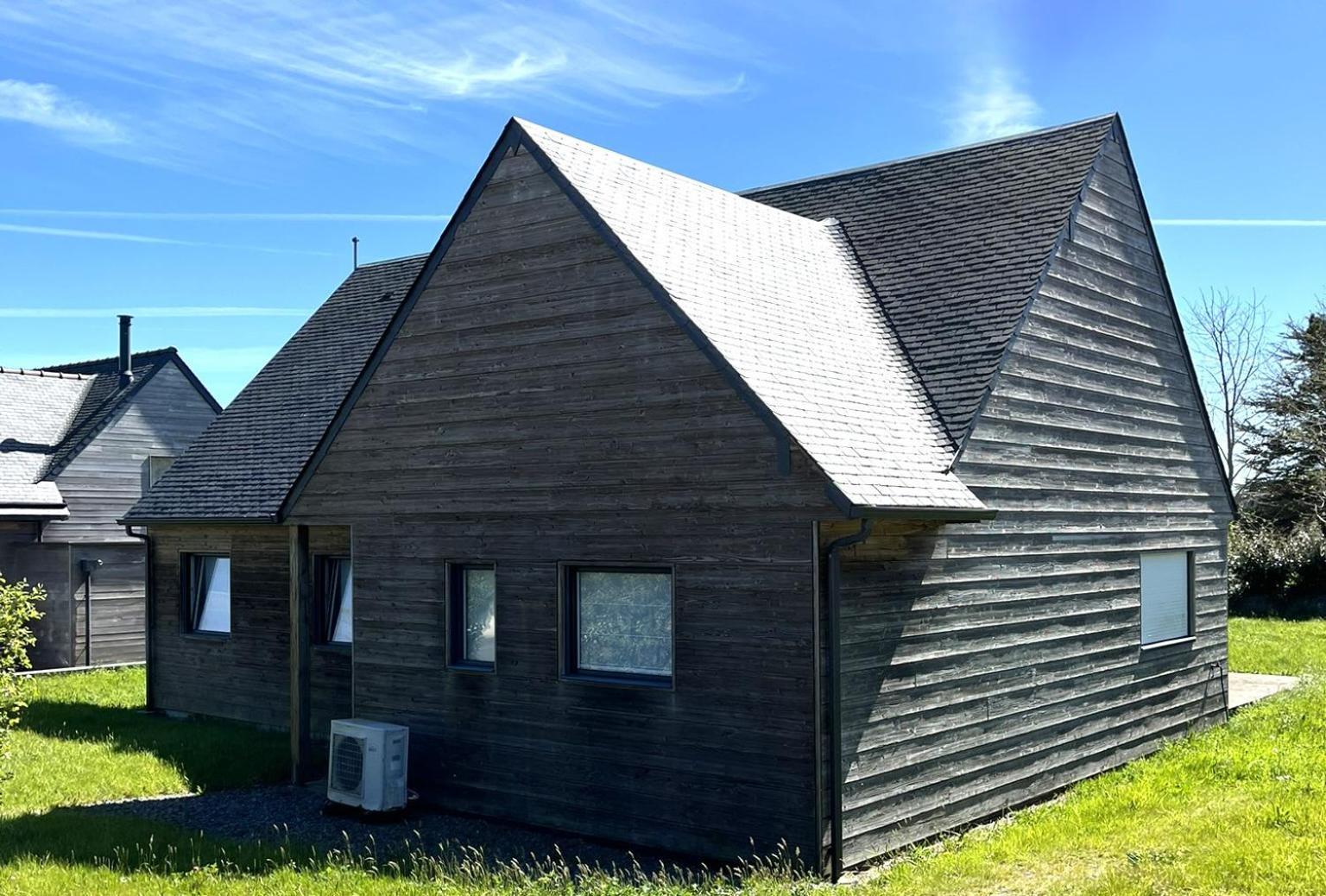 Belle Maison En Bois Perros - La Lande Perros-Guirec Exterior foto