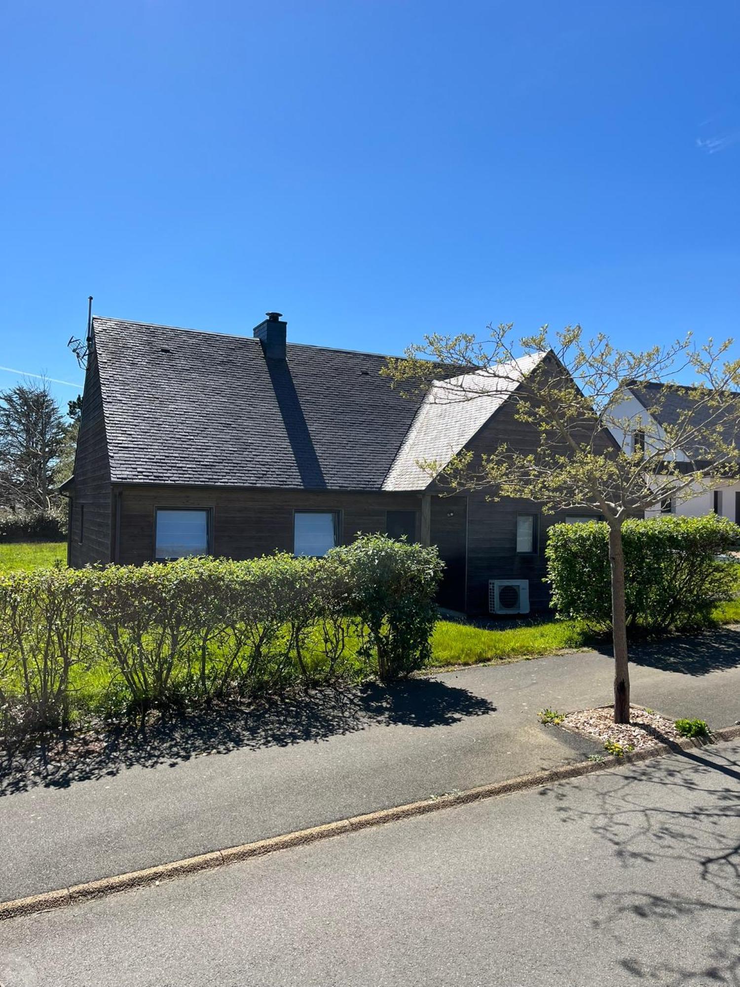 Belle Maison En Bois Perros - La Lande Perros-Guirec Exterior foto