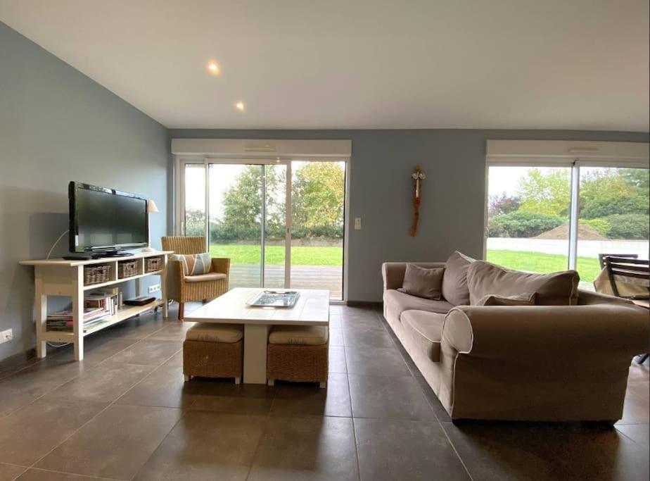 Belle Maison En Bois Perros - La Lande Perros-Guirec Exterior foto