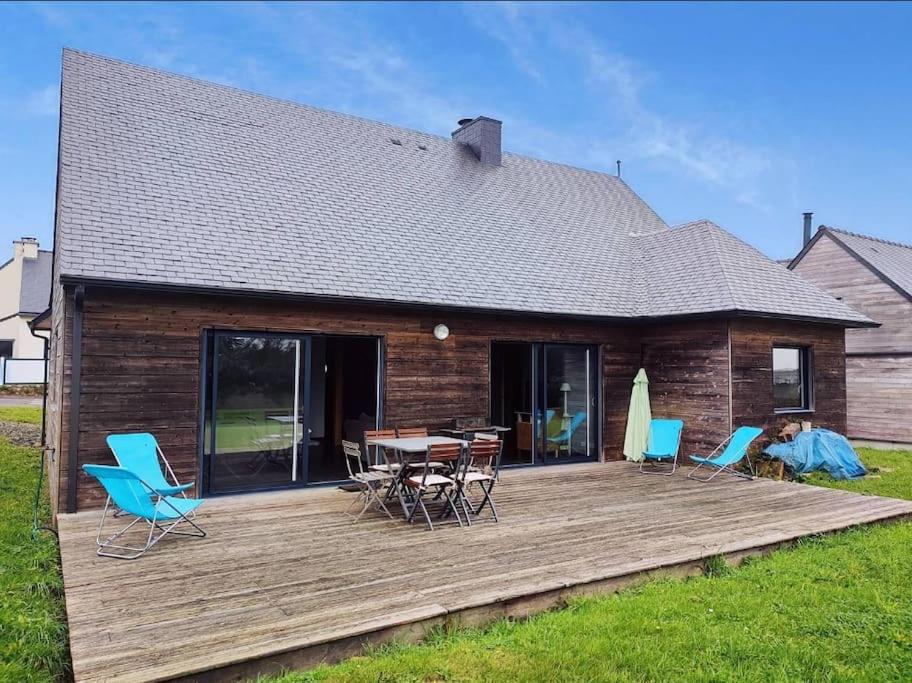 Belle Maison En Bois Perros - La Lande Perros-Guirec Exterior foto